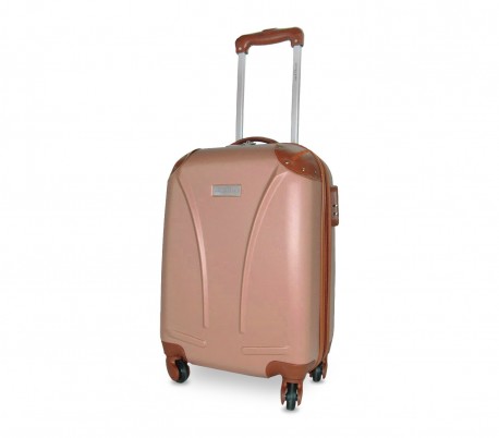 DFS512 Trolley rígida Pierre Cardin en ABS y ruedas giratorias 48x34x20 cm