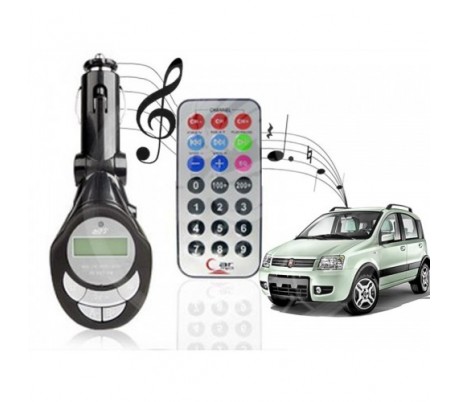 Transmisor usb sd mp3 sin hilos fm radio coche 