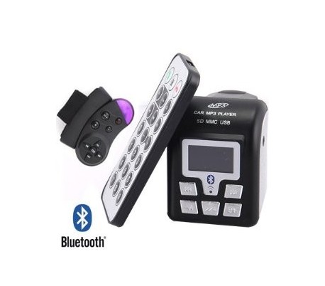 Transmisor FM bluetooth altavoz mp3 usb micro sd mandos al volante