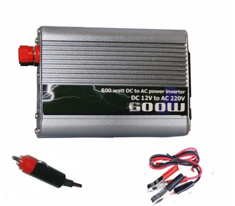 Inversor de energía dc 12v to ac 220v - 600w