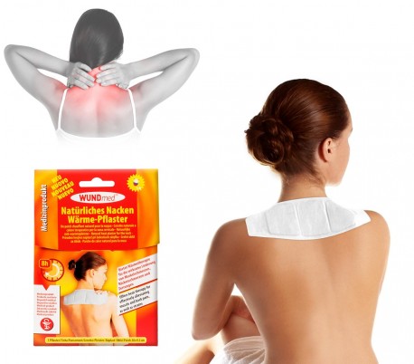 626572 Pack 2 parches de calor terapéutico térmico natural para la zona cervical