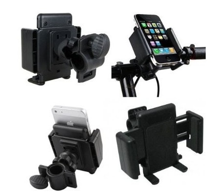 Soporte universal para manillar de bici para Iphone 4 4S 5 ipod ajustable