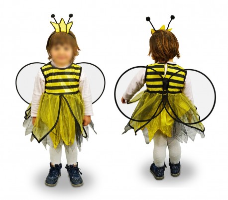 619434 Disfraz de carnaval motivo ABEJA (3 a 12 años)