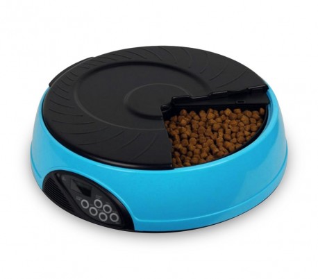 955483 Cuenco automático programable con temporizador para perros y gatos