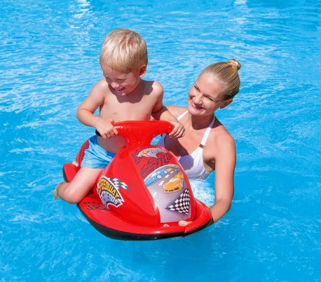 41001 Moto cavalgable de agua inflable para niños Bestway 89x46 cm