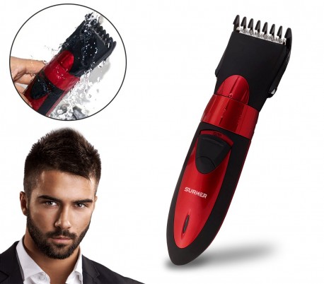 HC-7068 Maquina de afeitar corta pelo y barba con accesorios a prueba de agua