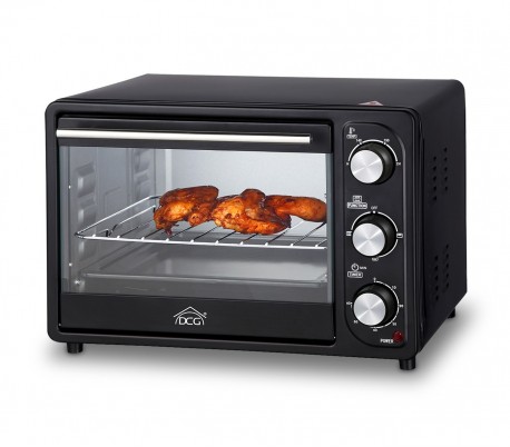 DCG Multihorno 20Lt MB9820 puerta de vidrio templado y termostato 1300 watt