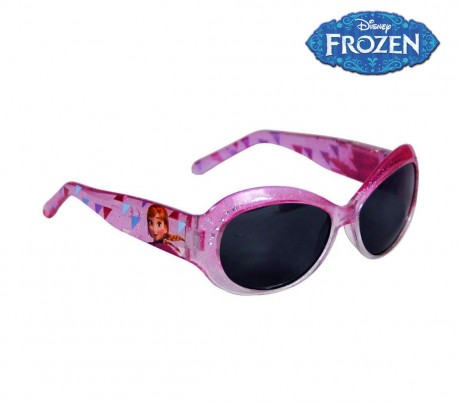 22-633 Gafas de sol para niña color fucsia motivo FROZEN con purpurina 