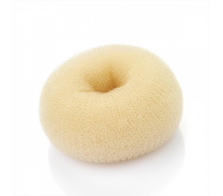 Elástico parada nylon cabello donut bollo del pelo peinados para la mujer