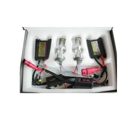 Kit luces xenon + centralitas slim hid h4 6000k 12v