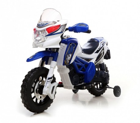 LT 812 Motoclicleta eléctrica para niños MOTO CROSS 6/12V doble motor