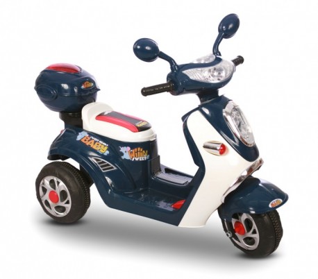 LT 807 Scooter eléctrica para niños TREND 6V con luces y sonidos realistas