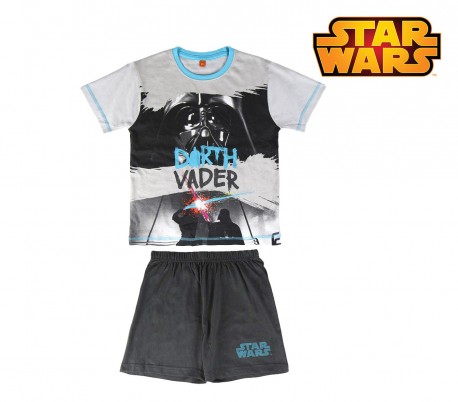 SS17SW Pijama de verano para niños modelo STAR WARS tallas 8–10–12 años