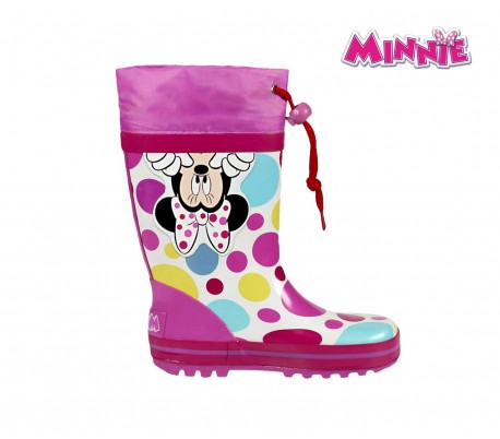 23-1823 Botas de agua para niños motivo MINNIE tallas de la 24 a la 31