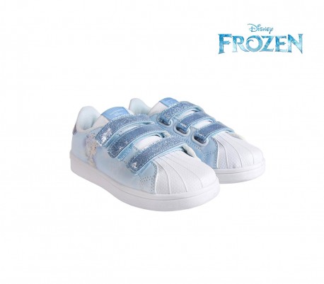 23-2603 Zapatillas de deporte para niñas motivo FROZEN cierre de velcro URBAN 