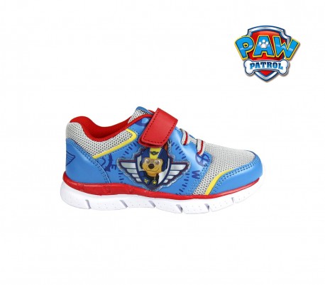 23-2650 Zapatillas deporte para niño Chase Paw Patrol cierre velcro FULL PRINT