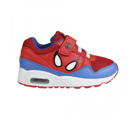 23-2598 Zapatillas de deporte para niño motivo SPIDERMAN cierre con velcro