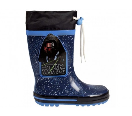 23-2085 Botas de agua para niños motivo STAR WARS tallas de la 28 a la 33