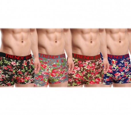 5839  Boxer para hombre mod. EXPLOSIVE FLOWER en 4 colores y varias tallas