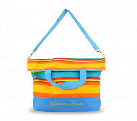 382462 Bolsa de playa a rayas Sabrina NEW LOOK  con correa para el hombro