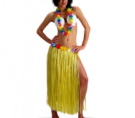 440533 Disfraz de hawaiana ART y PARTY para fiestas temáticas talla única 3 pz