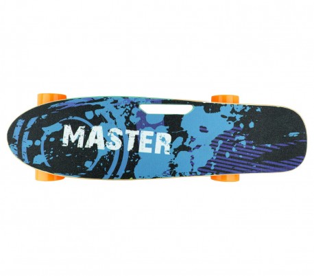 527354 Skateboard eléctrico 70cm MASTER con mando inalámbrico wireless 15 km/h