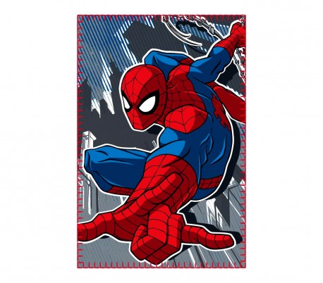 437434 Manta de invierno polar para niños motivo SPIDERMAN  100 x 150 cm