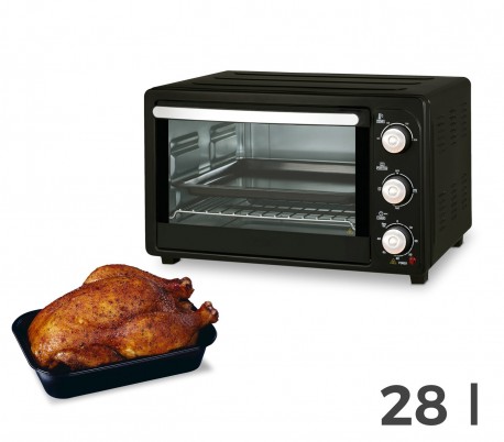 MB9828N Horno eléctrico multifuncional  1500W 28lt DCG temp. ajustable max. 230°