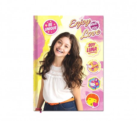 4631 Agenda 10 meses para el colegio SOY LUNA DISNEY para niñas  20 x 14,5 cm