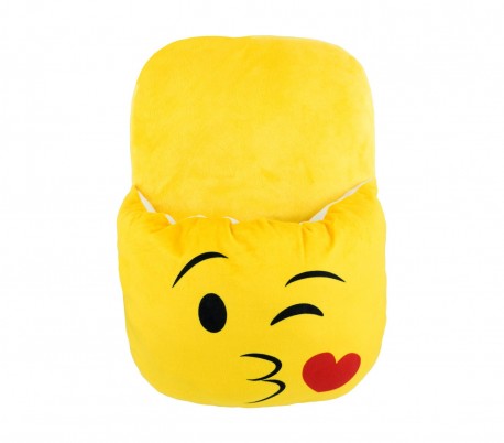 395264 Zapatilla de estar por casa efecto peluche SCALDAPIEDI emoticonos felpa