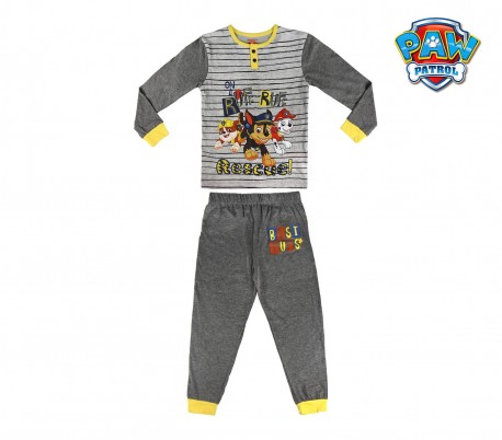 22-2277 Pijama para nños PAW PATROL tallas de 2 a 6 años de manga larga