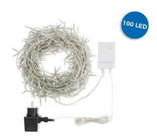 561074A Luces de 100 LED Cortina COLD LIGHT 1.5 x 1 mt Luces programables