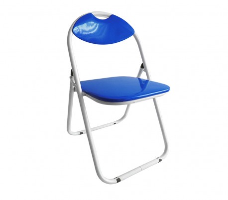 Silla plegable GT VESTIAMO CASA respaldo y asiento tapizado brillante