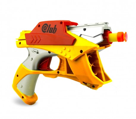 287996 Pistola de juguete SOFT BULLET GUN con 4 dardos juego de acción