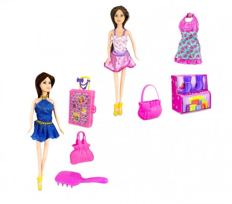 305737 Muñeca fashion doll creativa PATTY BAMBOLA CREA LA MODA con accesorios