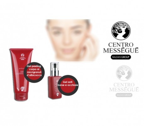 Gel crema anti bolsas y ojeras o gel peeling CENTRO MESSEGUE BALDAN GROUP