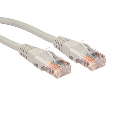 045360 Cable Ethernet 1 metro LAN CAT6 RJ45 contactos chapados en oro 10Gps