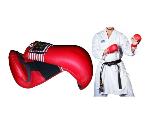 Guantes para artes marciales unisex boxeo entrenamiento con cierre