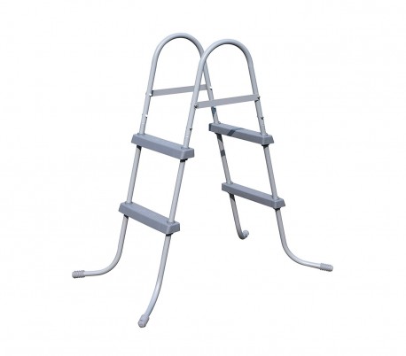 58430 Escalera Bestway para piscinas elevadas con 2 escalones 84 cm