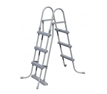 58330 Escalera Bestway para piscinas elevadas con 3 escalones 107 cm