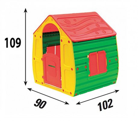 caseta plastico niños