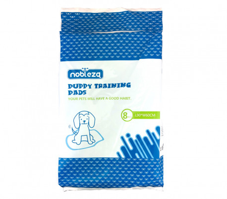 000166 Pack 8 empapadores para perros  90 x 60 cm NOBLEZA PUPPY PADS