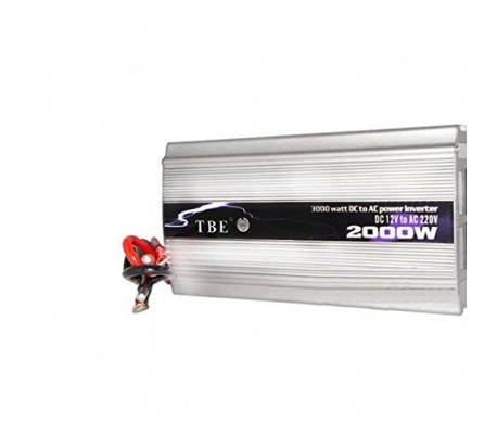 Inversor de energía dc 12v to ac 220v - 2000w GRIS mws633