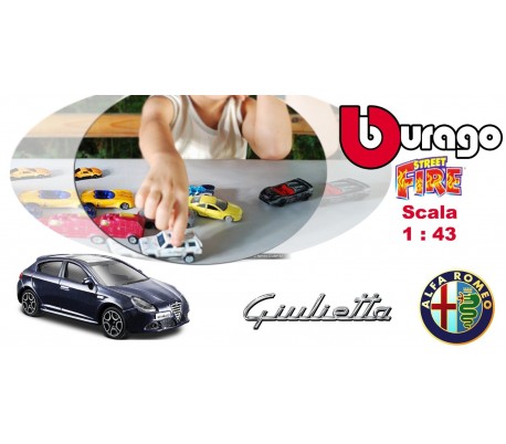 Modelo coche ALFA ROMEO GIULIETTA a escala 1:43 - Pieza de colección