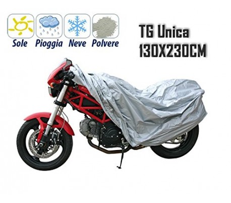 Funda protectora de PVC para la moto 130*230CM - impermeable anti-polvo y suciedad