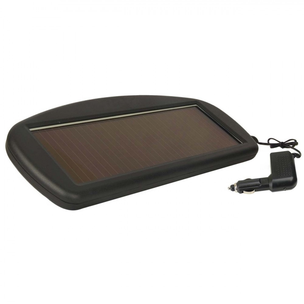 Panel solar para cargar batería coche 12V cargador batería solar 1.5W 37x16x2cm