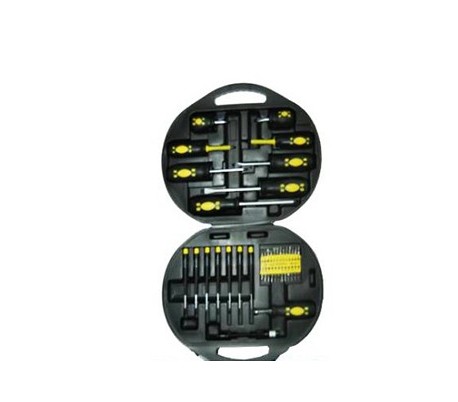 Set 42 destornilladores ck tools cromo vanadio maleta