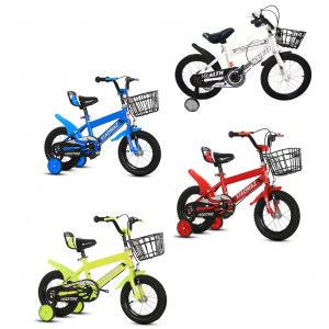 Bicicleta infantil Magic talla 12'' con cesta y ruedines...