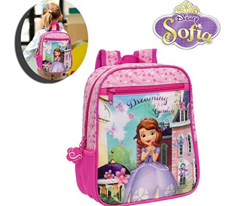 Mochila infantil escolar con motivo de PRINCESA SOFÍA 23 x 28 x 10 cm (S) - Disney - 4032151