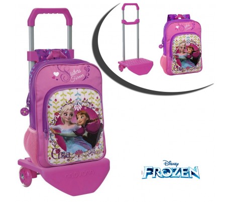 Mochila infantil escolar con motivo de ELSA DE FROZEN 33 x 42 x 20 cm - Disney - 4252451